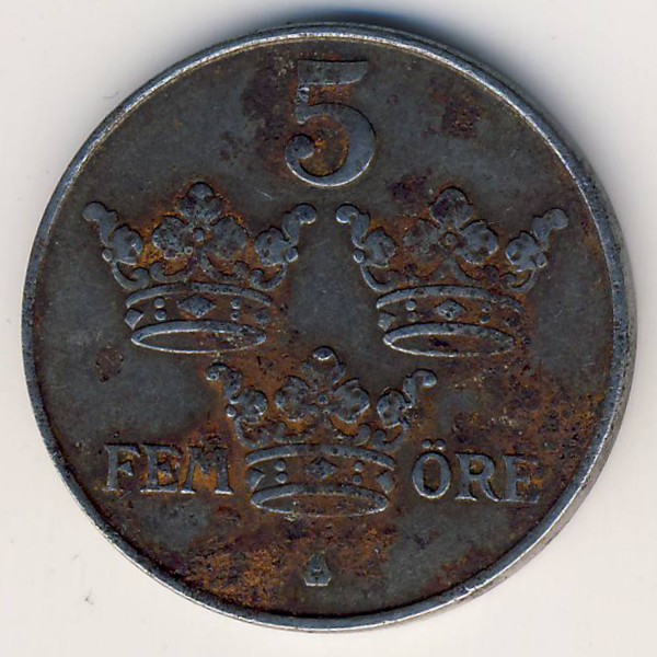 Швеция, 5 эре (1948 г.)