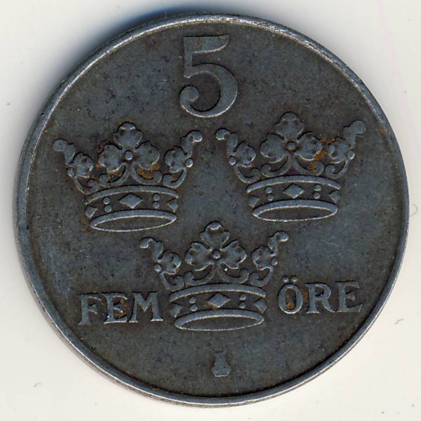 Швеция, 5 эре (1949 г.)