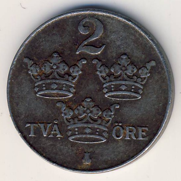 Швеция, 2 эре (1950 г.)