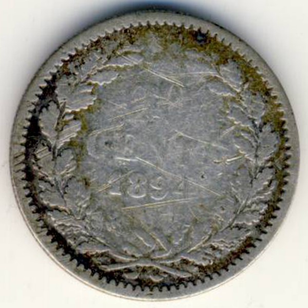 Нидерланды, 10 центов (1894 г.)