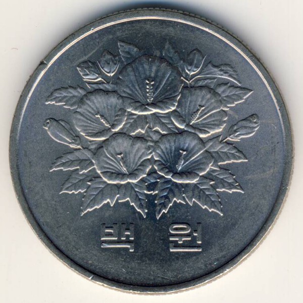 Южнокорейские монеты фото