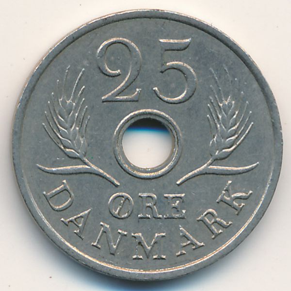 Дания, 25 эре (1968 г.)