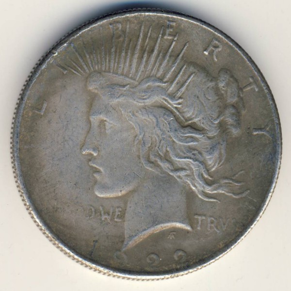Копии, 1 доллар (1922 г.)