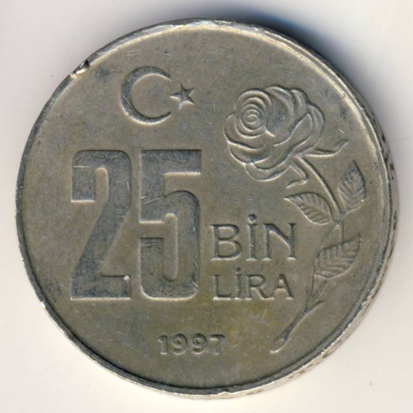 25000 лир в рублях. 10 Лир монета.