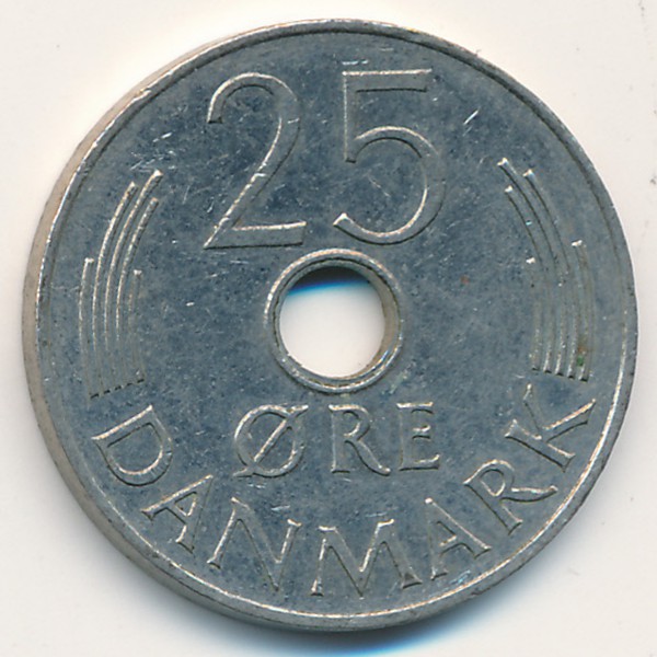 Дания, 25 эре (1976 г.)