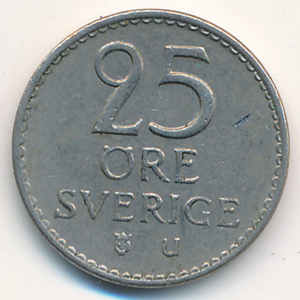 Швеция, 25 эре (1965 г.)