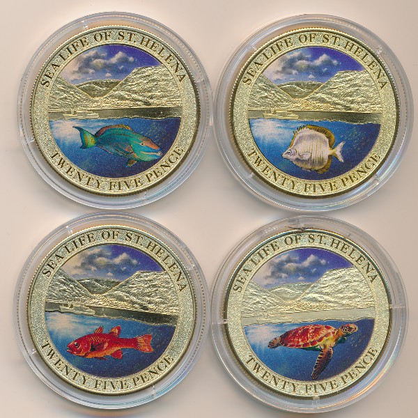 Остров Святой Елены, Набор монет (2013 г.)