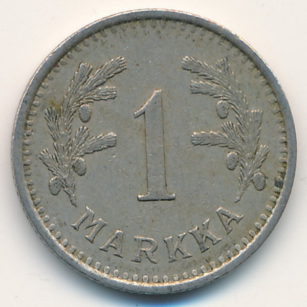 Финляндия, 1 марка (1937 г.)