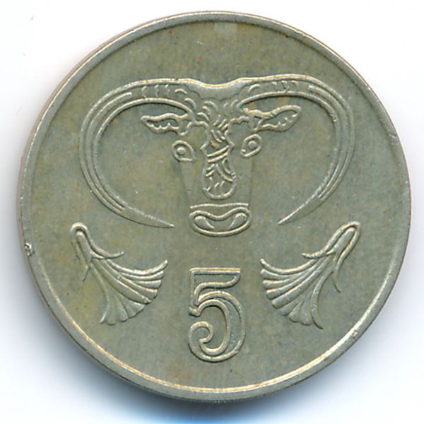 Кипр, 5 центов (1992 г.)