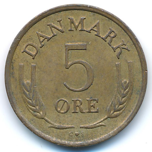 Дания, 5 эре (1971 г.)