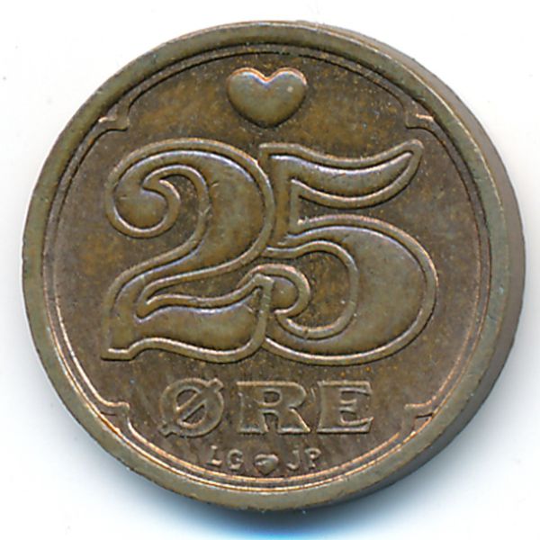 Дания, 25 эре (1997 г.)