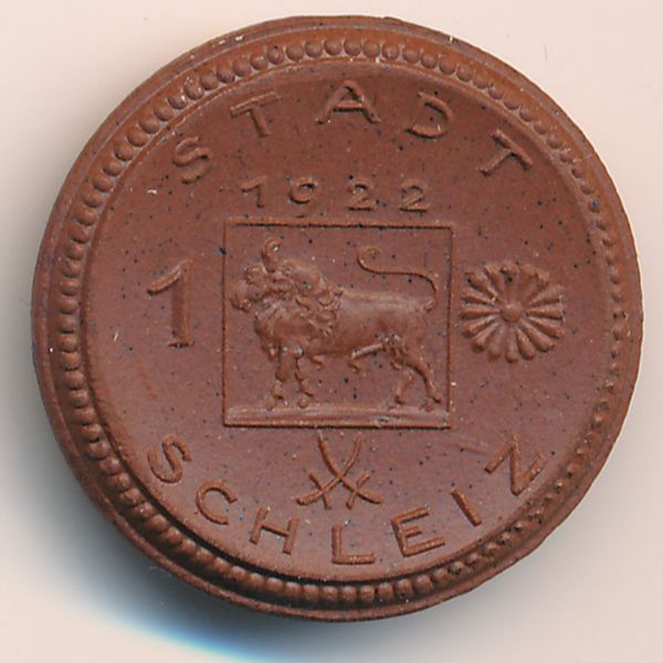 Шлейц., 1 марка (1922 г.)