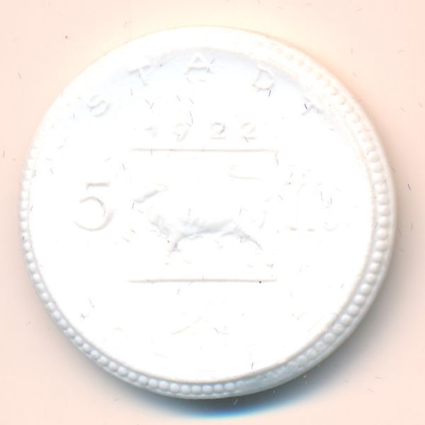 Шлейц., 5 марок (1922 г.)