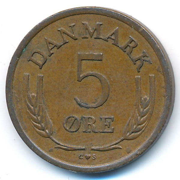 Дания, 5 эре (1966 г.)