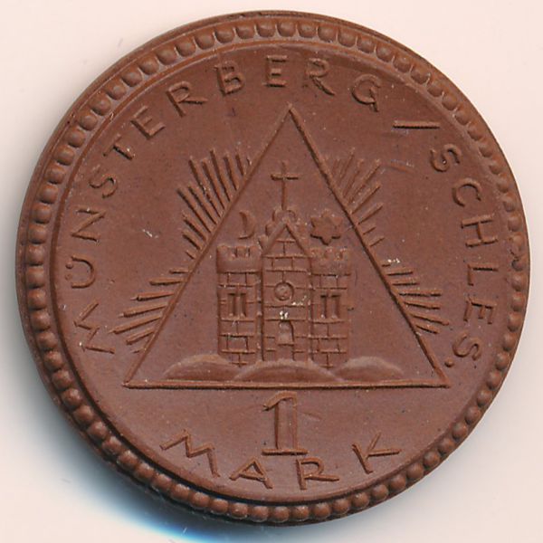 Мюнстерберг., 1 марка (1921 г.)