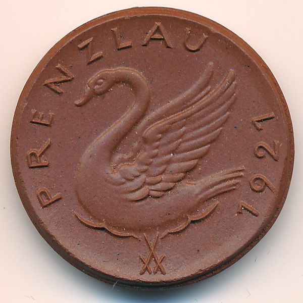 Пренцлау., 1/2 марки (1921 г.)