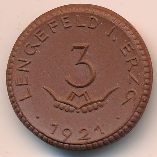 Ленгефельд., 3 марки (1921 г.)