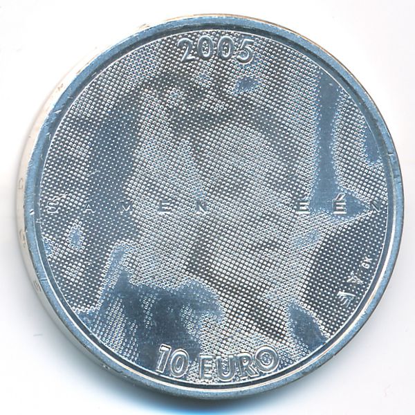 Нидерланды, 10 евро (2005 г.)
