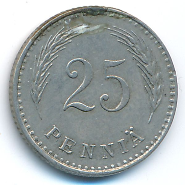 Финляндия, 25 пенни (1927 г.)