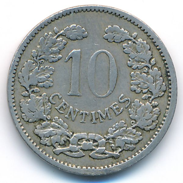 Люксембург, 10 сентим (1901 г.)