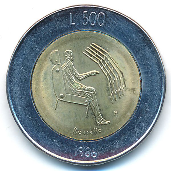 Сан-Марино, 500 лир (1986 г.)