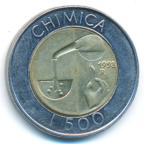 Сан-Марино, 500 лир (1998 г.)