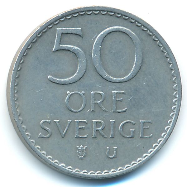 Швеция, 50 эре (1973 г.)