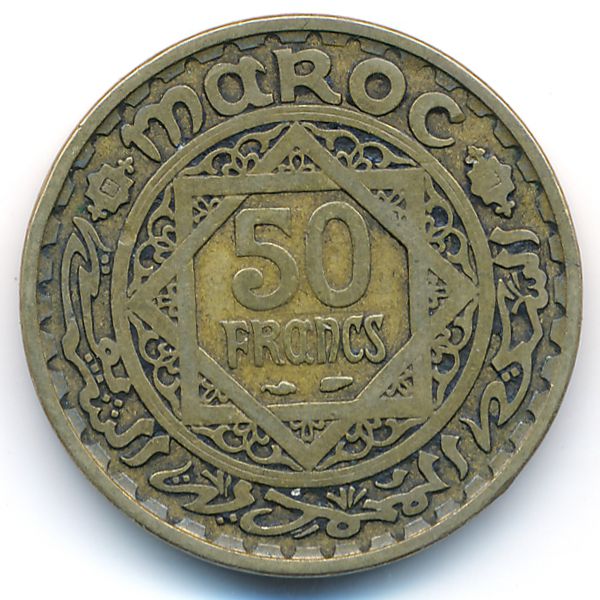 Марокко, 50 франков (1951 г.)