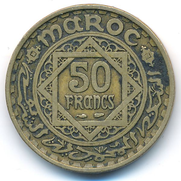 Марокко, 50 франков (1951 г.)