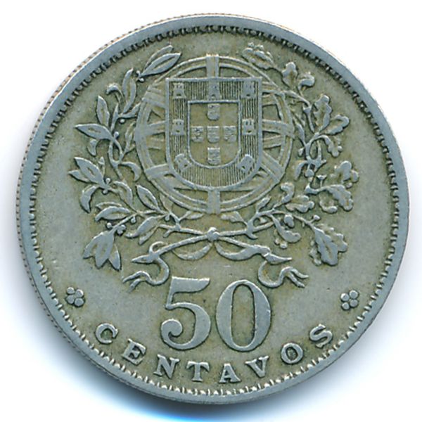 Португалия, 50 сентаво (1959 г.)