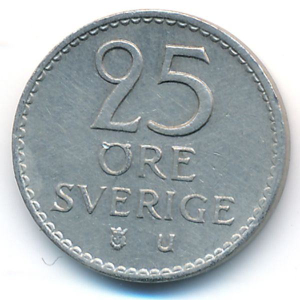 Швеция, 25 эре (1967 г.)