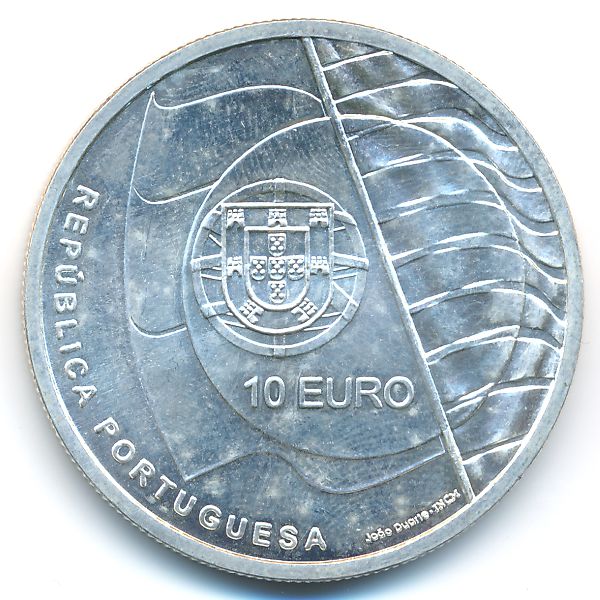 Португалия, 10 евро (2007 г.)
