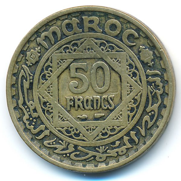 Марокко, 50 франков (1951 г.)