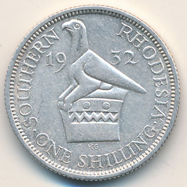 Южная Родезия, 1 шиллинг (1932 г.)