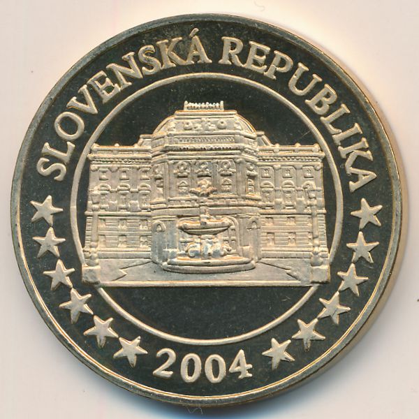 Словакия., 5 евро (2004 г.)