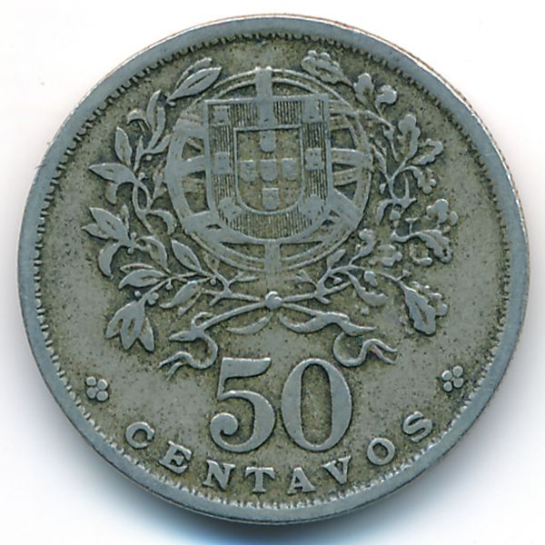 Португалия, 50 сентаво (1930 г.)