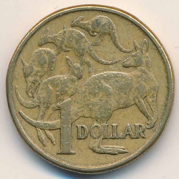 Австралия, 1 доллар (1985 г.)