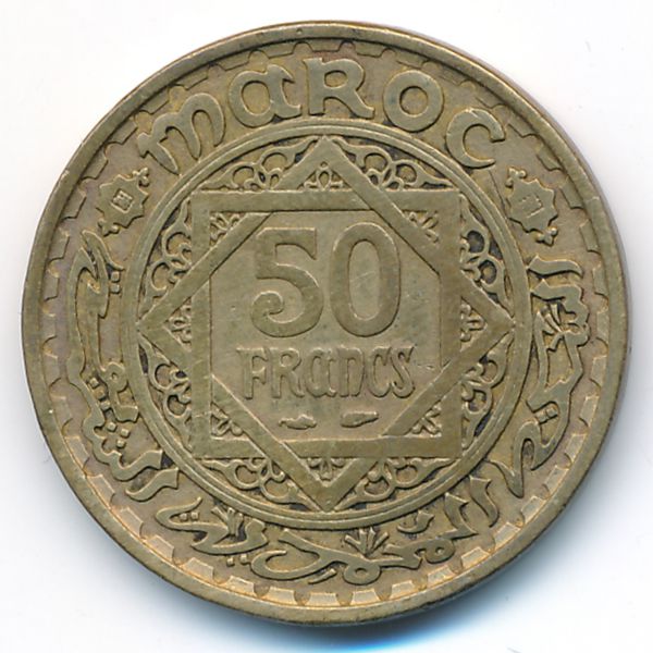 Марокко, 50 франков (1951 г.)