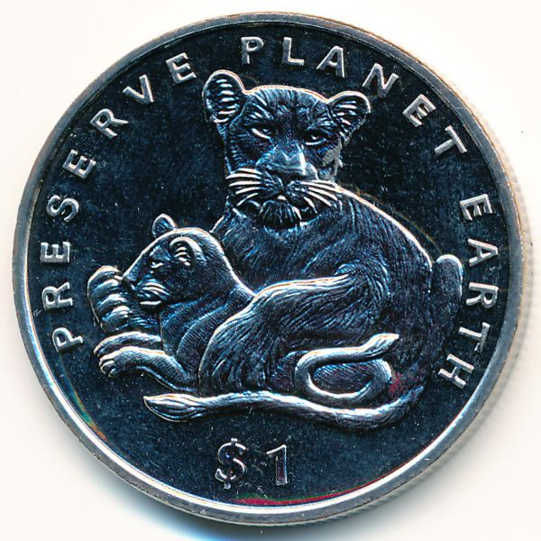 Эритрея, 1 доллар (1995 г.)