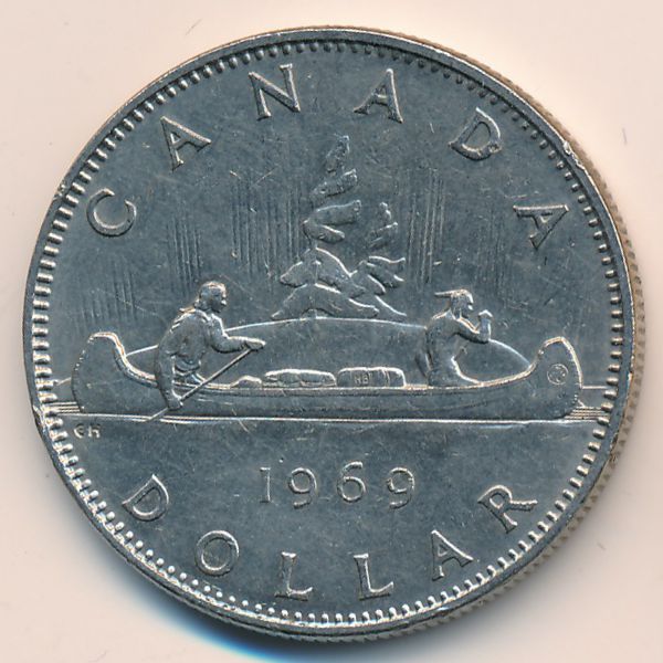 Канада, 1 доллар (1969 г.)