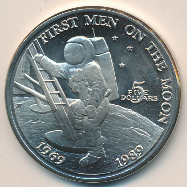 Маршалловы острова, 5 долларов (1989 г.)