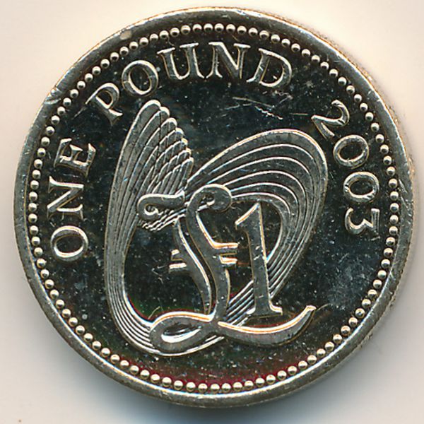 Гернси, 1 фунт (2003 г.)
