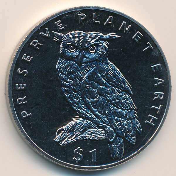 Эритрея, 1 доллар (1995 г.)