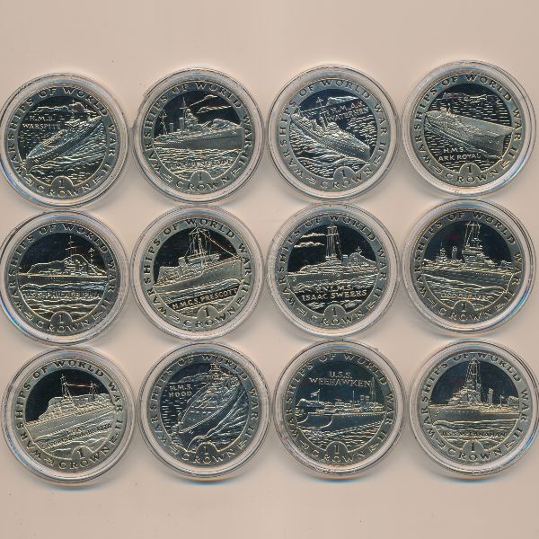 Гибралтар, Набор монет (1993 г.)