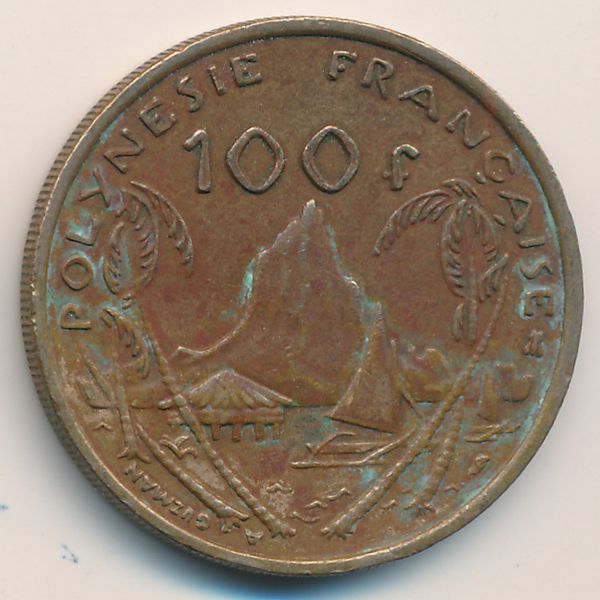 Французская Полинезия, 100 франков (1999 г.)