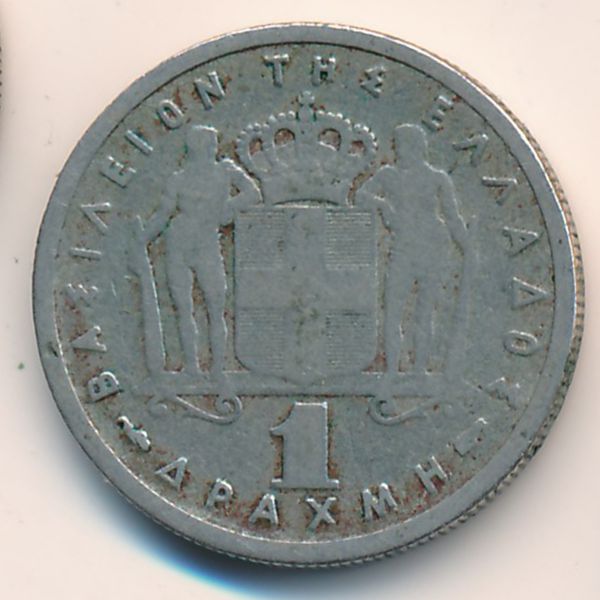 Греция, 1 драхма (1954 г.)