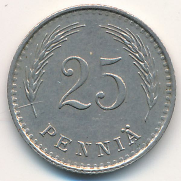 Финляндия, 25 пенни (1938 г.)