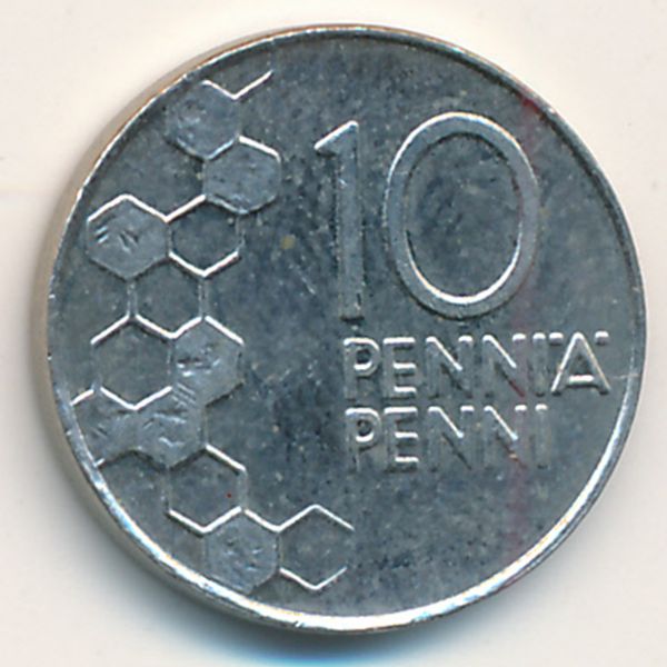 Финляндия, 10 пенни (1992 г.)