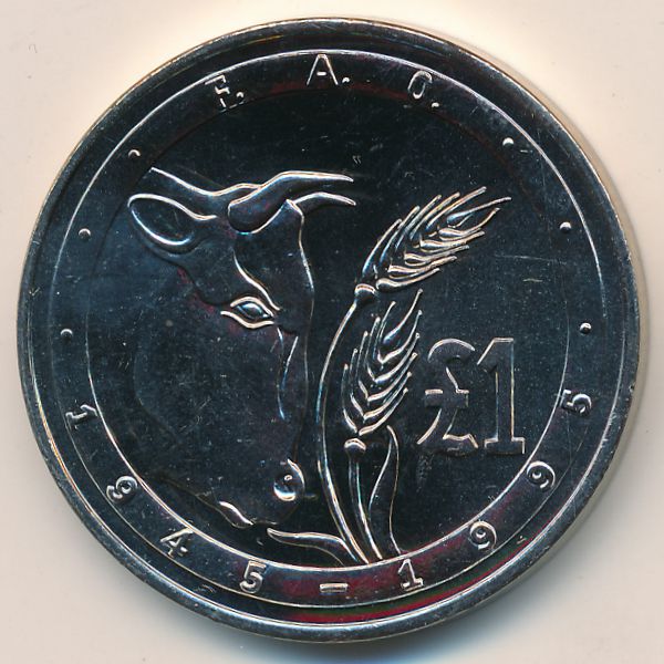 Кипр, 1 фунт (1995 г.)