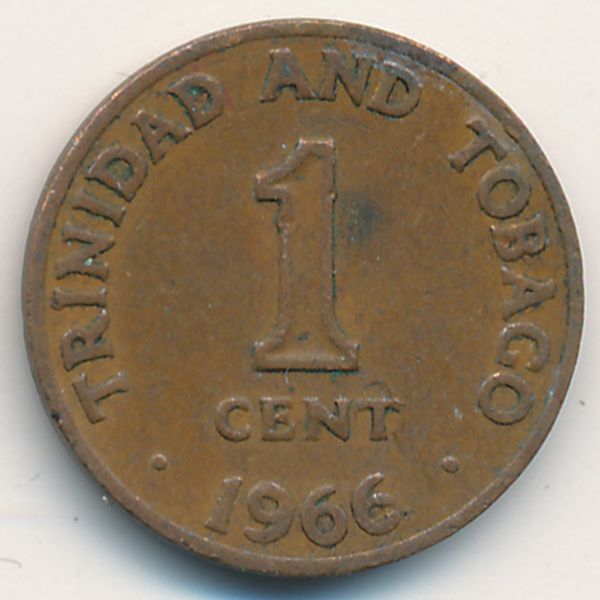 Тринидад и Тобаго, 1 цент (1966 г.)